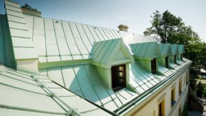 Алюминиевая кровля Система PREFALZ 13 Натуральный Prefa