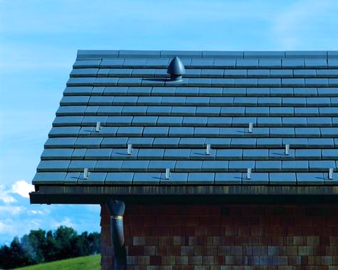 Керамическая черепица Creaton DOMINO NUANCE schieferton engobiert