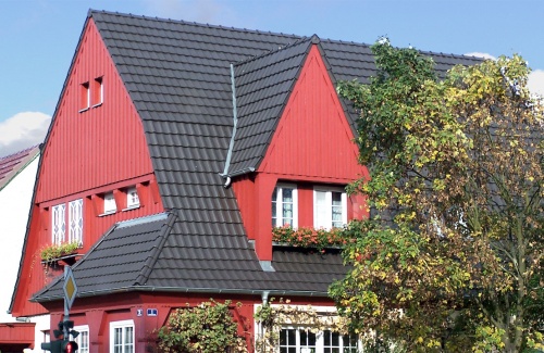Керамическая черепица Roben Rheinland старые краски (антик)