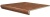 Клинкерная ступень фронтальная Koblenz Brown SDS 310x320x25/10 мм