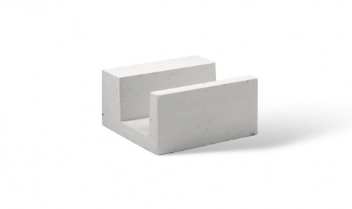 Газобетонный U-блок Aeroc, D 400, 200*250*500 мм