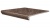 Клинкерная ступень фронтальная Bremen Dunkelbraun SDS 310x320x25/10 мм